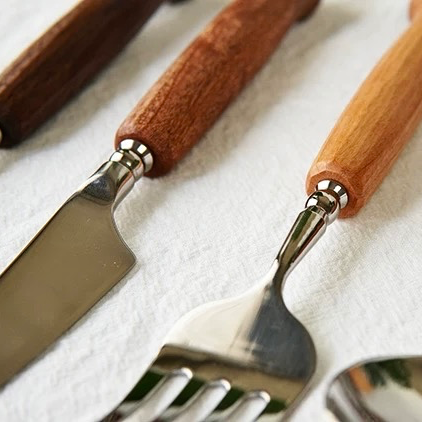 Handcrafted Cat Paw Flatware Set