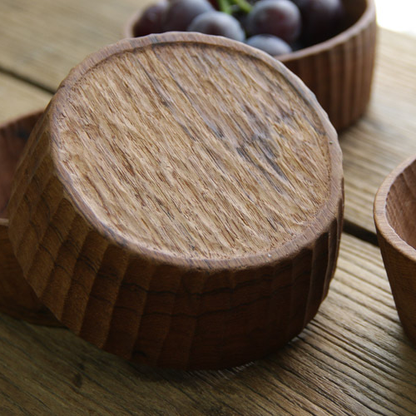 Handcrafted Teak Wood Bowl