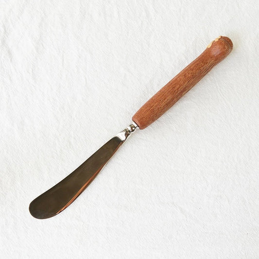 Handcrafted Cat Paw Butter Kinfe -Sapele Wood