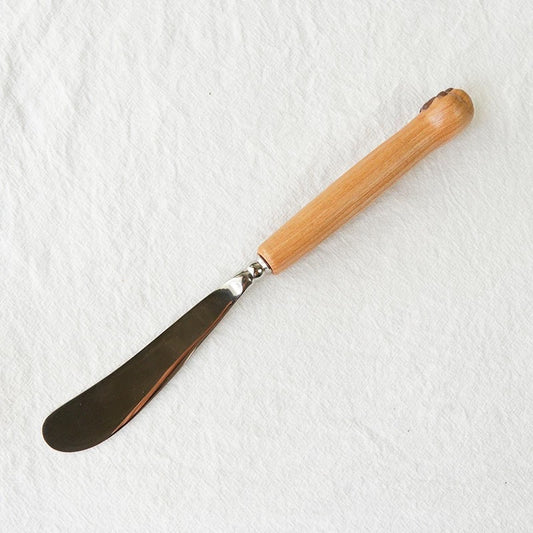 Handcrafted Cat Paw Butter Kinfe -Cherry Wood